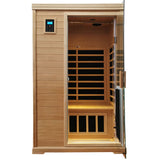 Premium Hemlock Indoor Sauna Room for Two with Far-Infrared Therapy